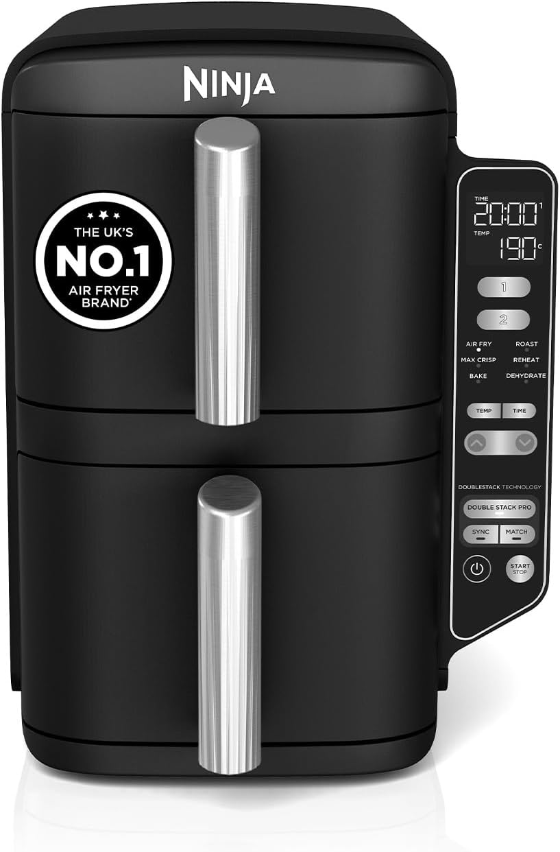 Ninja Double Stack 7.6L 2-Drawer air fryer